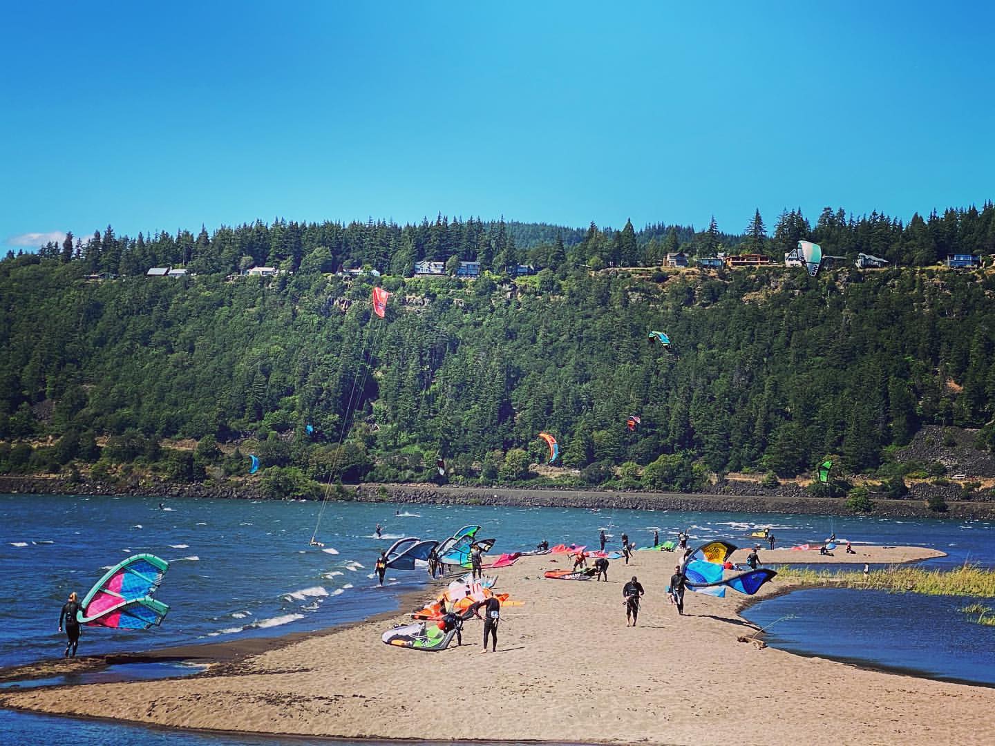 Kitesurfing in Oregon