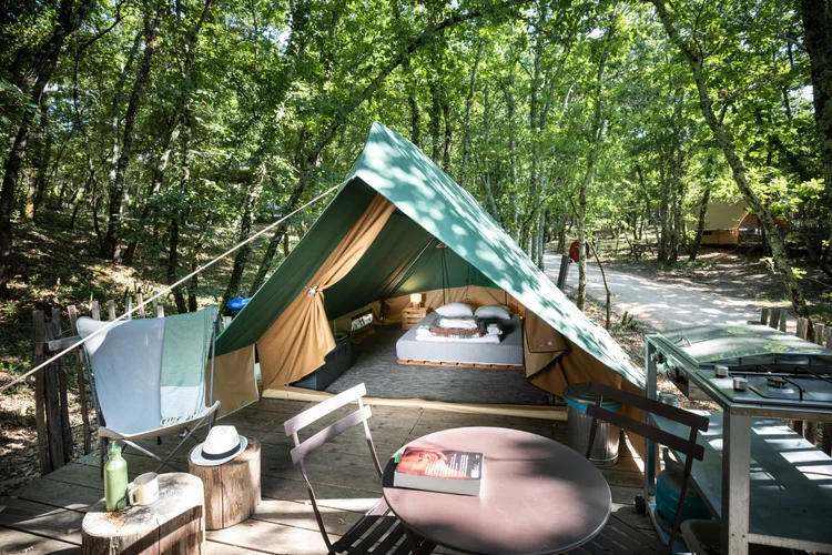 Kitesurf Soul Kite & Surf Camp with a 5-day stay in a private glamping tent or cozy dorm, including 9–12 hours of kitesurf lessons, 2 hours of surf lessons, and a yoga session.