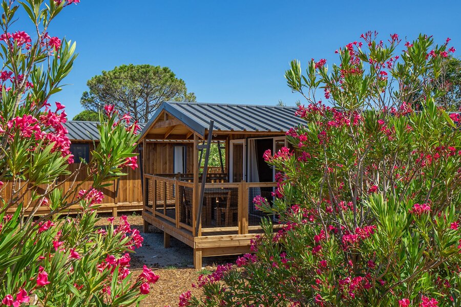 Camping Domaine la Franqui in Leucate, France, perfect for kitesurfers