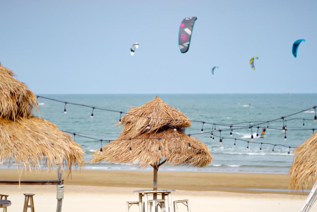 Mikri Vigla Hotel at kite spot Mikri Vigla on Naxos, Greece